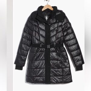 Michael kors Women's Black‎ Quilted Coat so XS